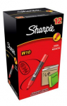 SHARPIE W10 MARKERS RED BOX (SO192675)